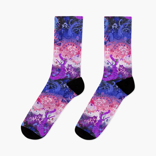 Item preview, Genderfluid Dragon Damask -- Genderfluid Pride Flag Colors designed and sold by ArgyleImp.