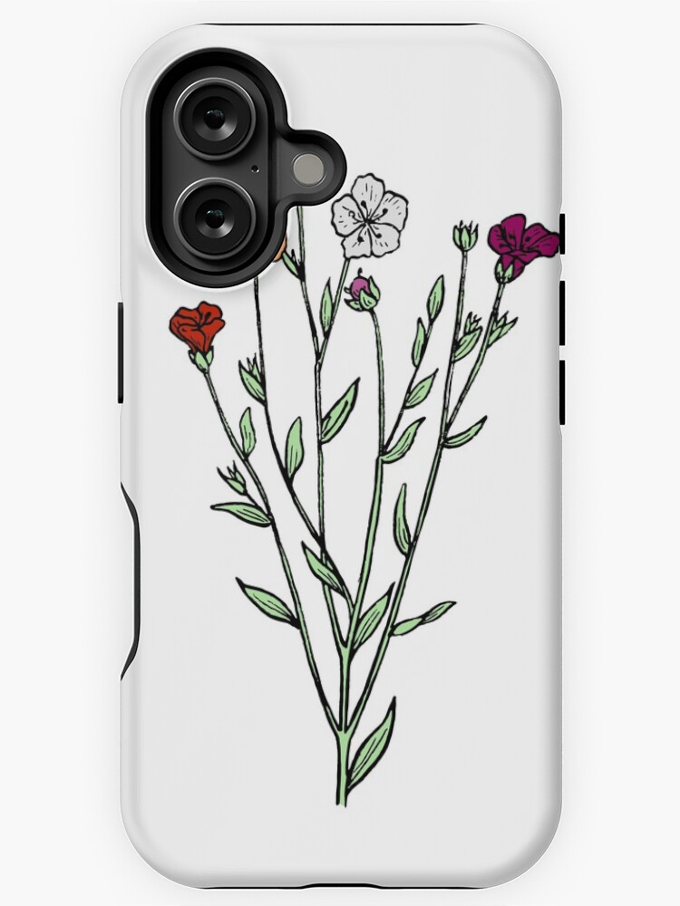 Thumbnail 1 von 4, iPhone-Hülle, Subtiler lesbischer Stolz Flachszweig designt und verkauft von failephant-art.