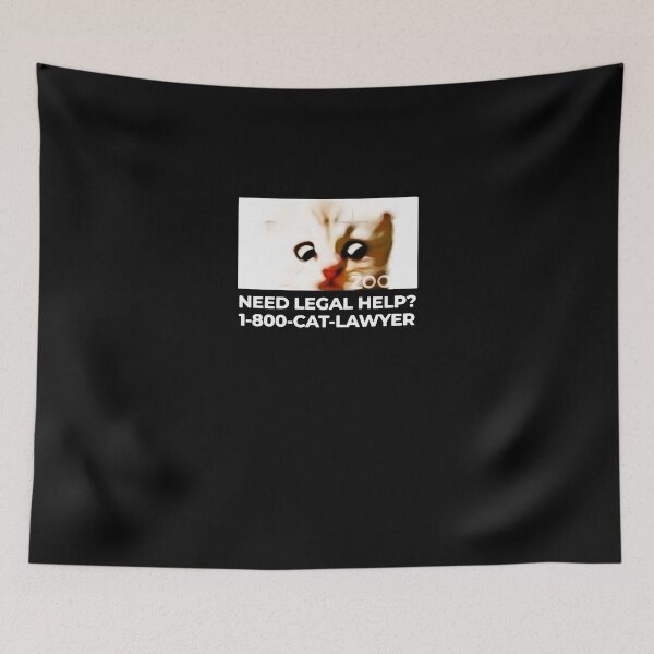 Item preview, Call Cat Lawyer designed and sold by ANNEHEAVY.