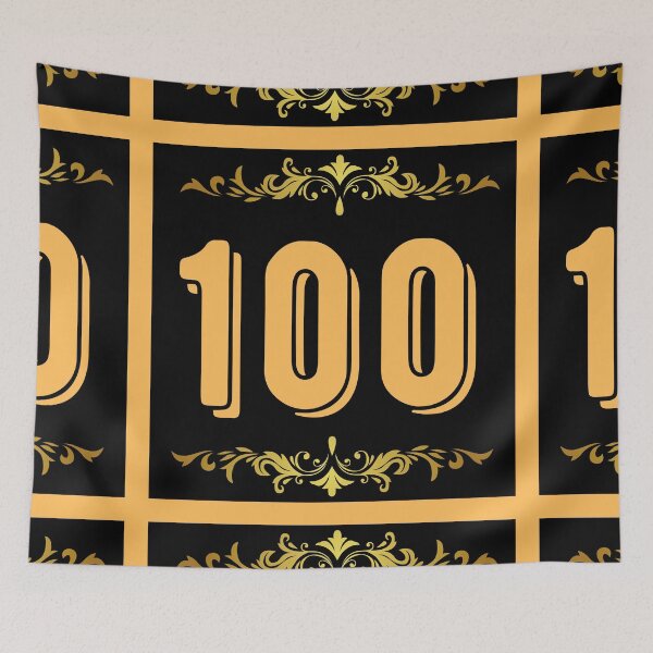 Item preview, Number 100 designed and sold by HappinessWorld.