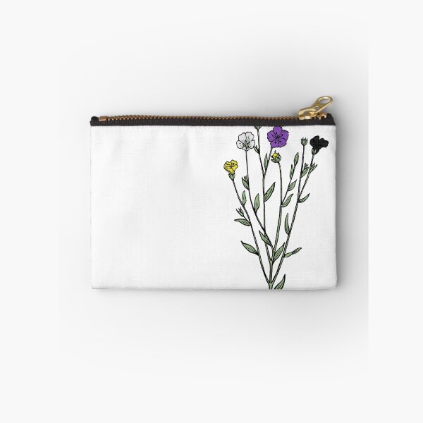 Item preview, Subtle Nonbinary Pride Flax Sprig designed and sold by failephant-art.