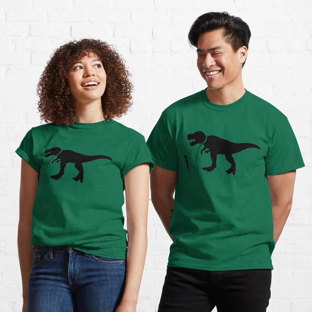 Walk the Dinosaur Silhouette Tyrannosaurus rex Classic T-Shirt