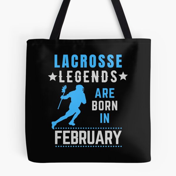 Item preview, Lacrosse Legends are Born in February Birthday designed and sold by FOGODesigns.