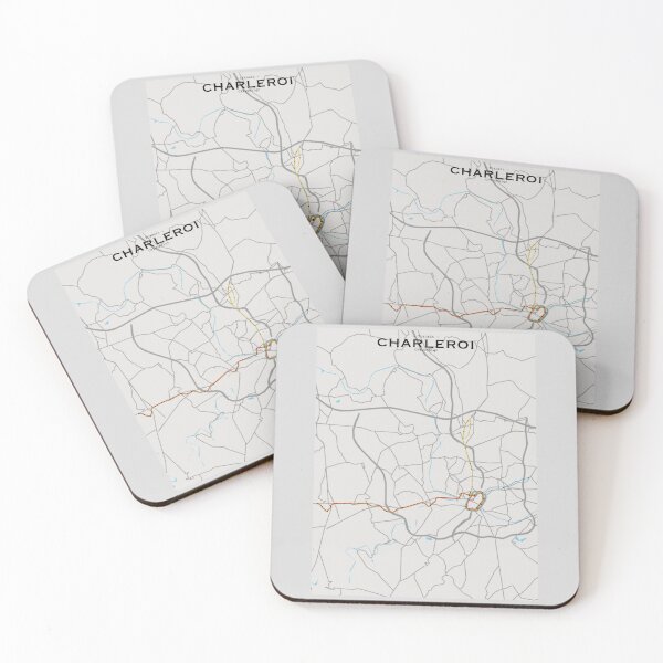 Item preview, Charleroi Transit Map designed and sold by CPTVDesign.