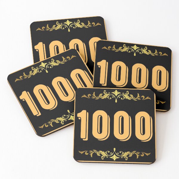 Item preview, Number 1000 designed and sold by HappinessWorld.