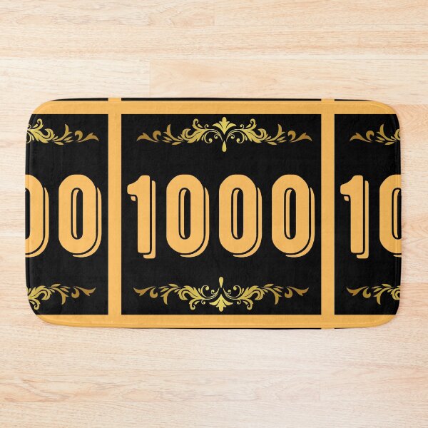 Item preview, Number 1000 designed and sold by HappinessWorld.