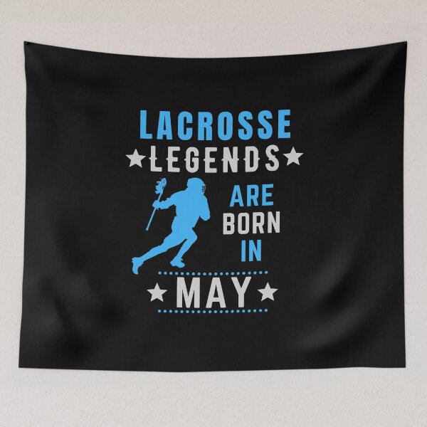 Item preview, Lacrosse Legends are Born in May Birthday designed and sold by FOGODesigns.