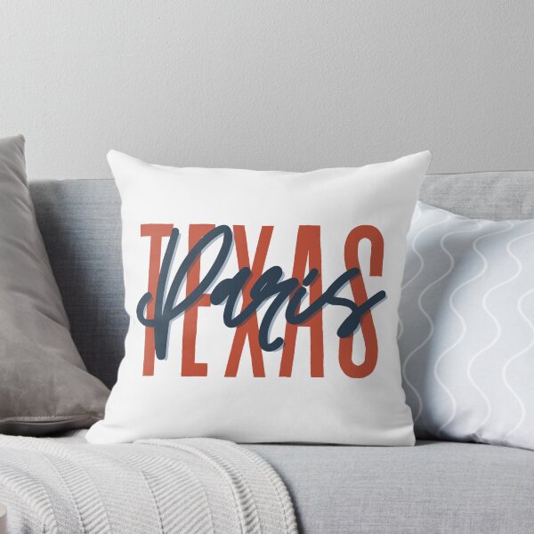 Item preview, Paris Texas // Script Design 2 // State Flag Colors designed and sold by KylieBeth Designs.