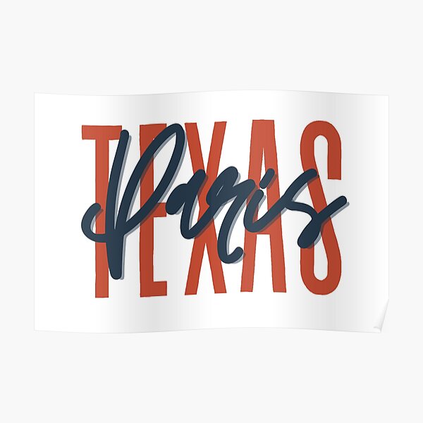 Paris Texas Posters Redbubble