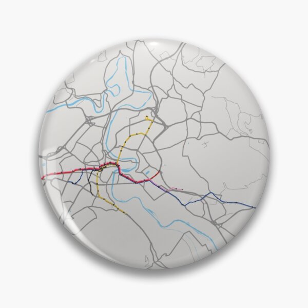 Item preview, Bern Transit Map designed and sold by CPTVDesign.