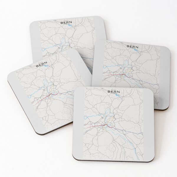 Item preview, Bern Transit Map designed and sold by CPTVDesign.
