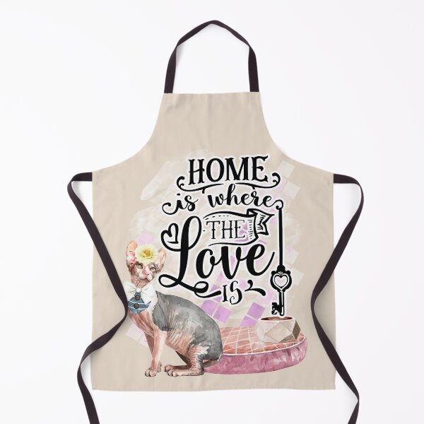 Item preview, Home is Where the Love is ... for Cats (creme) designed and sold by ibijin.