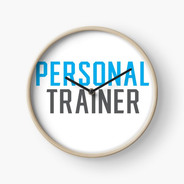 personal trainer Clock