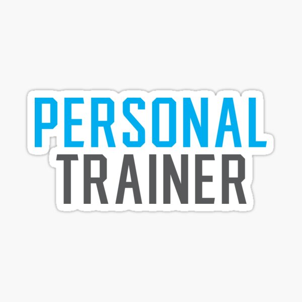 personal trainer Sticker