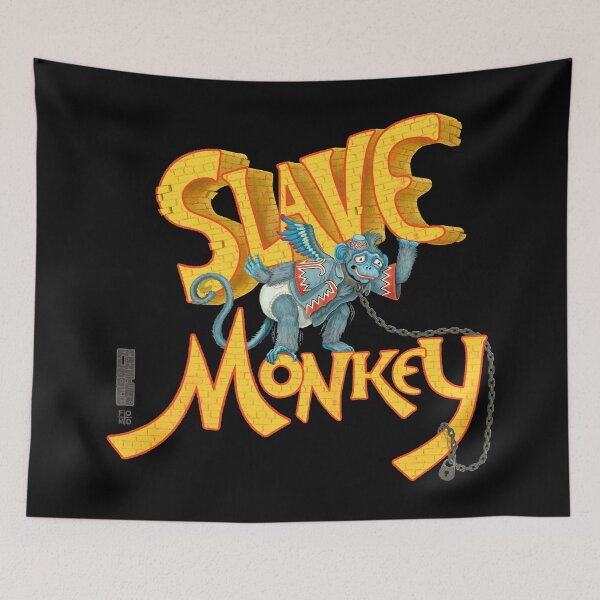 Item preview, Slave Monkey designed and sold by FloofMonsterCo.