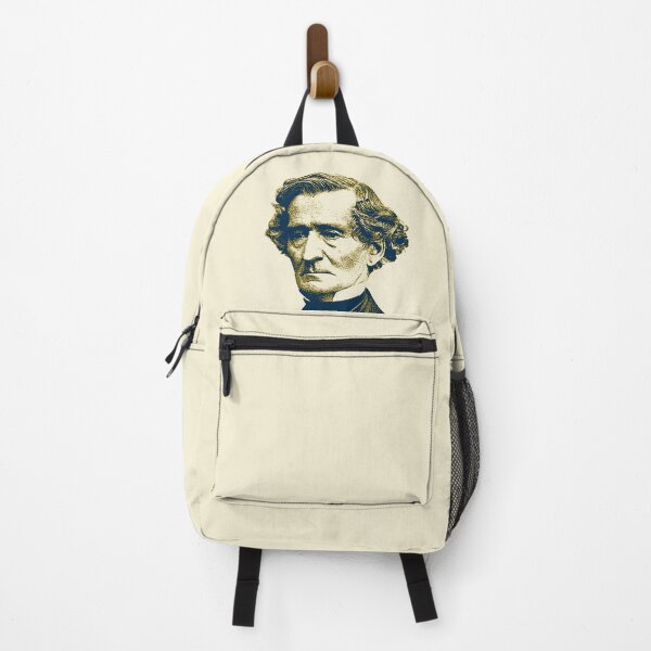 Item preview, Louis-Hector Berlioz Blue Yellow Portrait designed and sold by zavadadesigns.