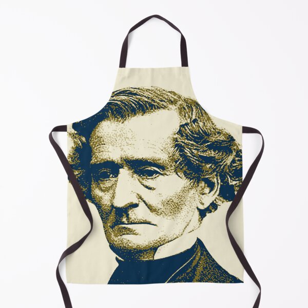 Item preview, Louis-Hector Berlioz Blue Yellow Portrait designed and sold by zavadadesigns.