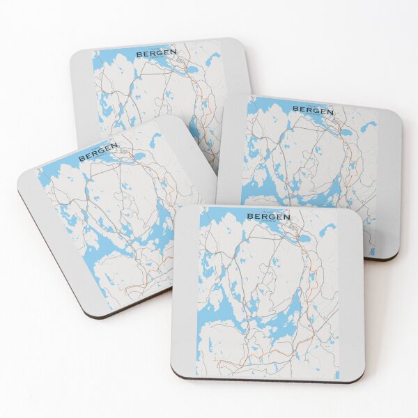 Item preview, Bergen Transit Map designed and sold by CPTVDesign.