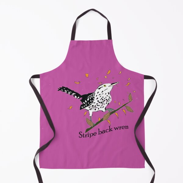 Item preview, Stripe back wren speaks designed and sold by Rosa Elena Albornoz Mendez.