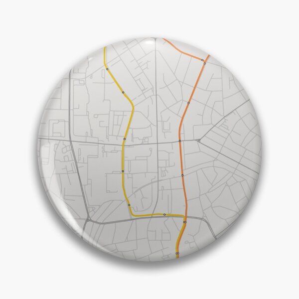 Item preview, Debrecen Transit Map designed and sold by CPTVDesign.