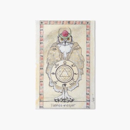 Hemet-Netjer Tarot Art Art Board Print