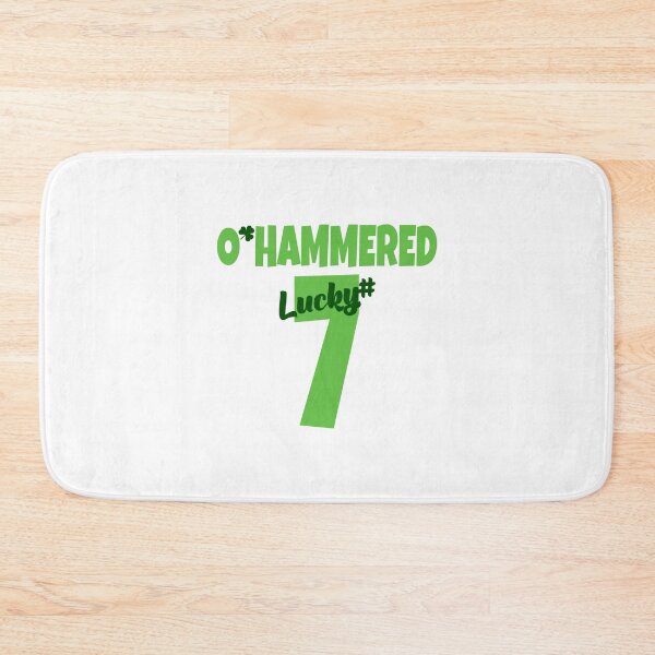 Item preview, O’Hammered Lucky #7 Baseball Style designed and sold by PawsitiveMum.