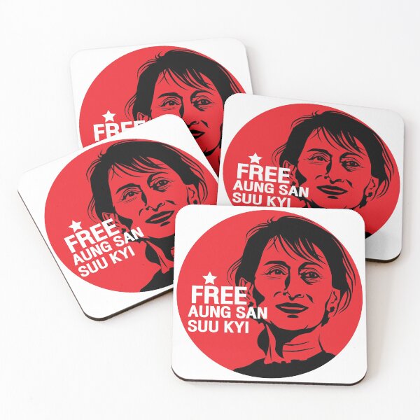 Item preview, FREE AUNG SAN SUU KYI designed and sold by srattha.