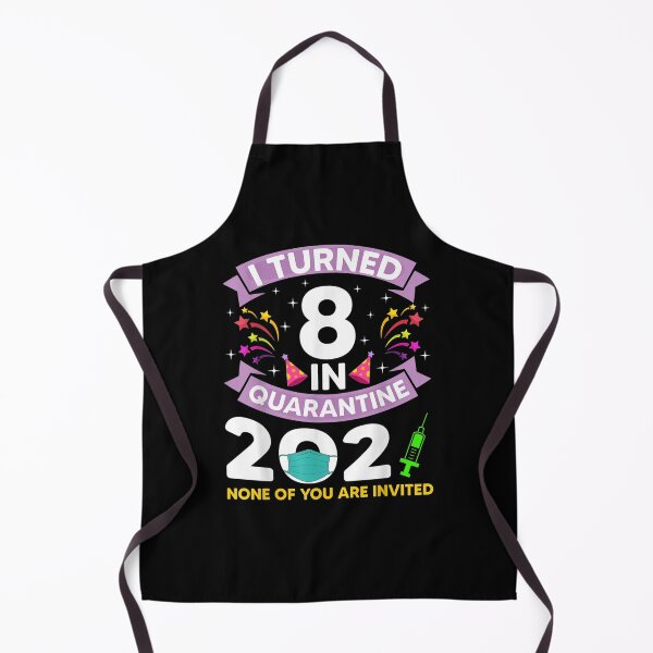 Item preview, I Turned 8 In Quarantine 2021 8 Years Old 8th Birthday designed and sold by lolahomya.