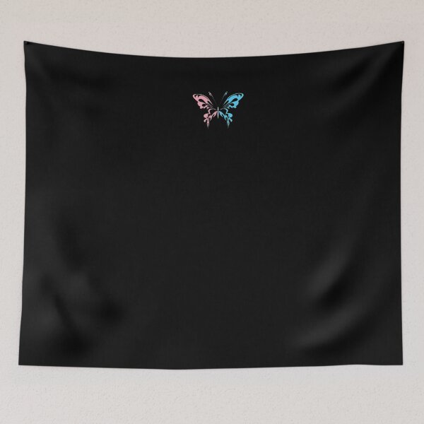 Item preview, Cute Butterfly In Transgender Flag  designed and sold by lolahomya.