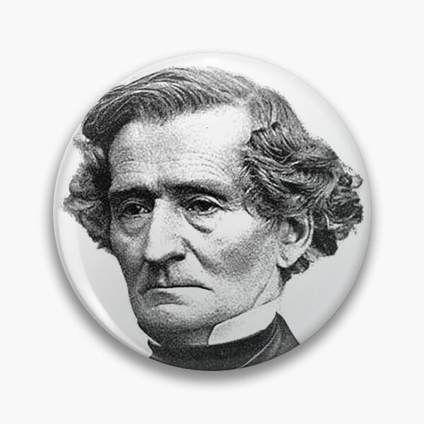 Item preview, Louis-Hector Berlioz Black and White Portrait designed and sold by zavadadesigns.