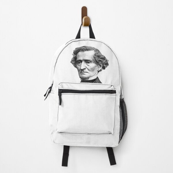 Item preview, Louis-Hector Berlioz Black and White Portrait designed and sold by zavadadesigns.