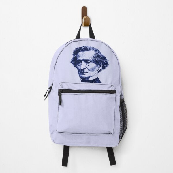Item preview, Louis-Hector Berlioz Dark Blue Portrait designed and sold by zavadadesigns.