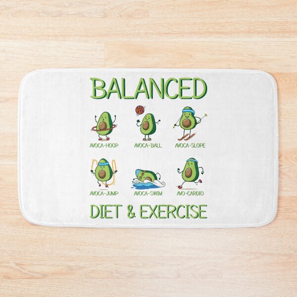 Item preview, Balanced diet and exercise designed and sold by Forever-Design.