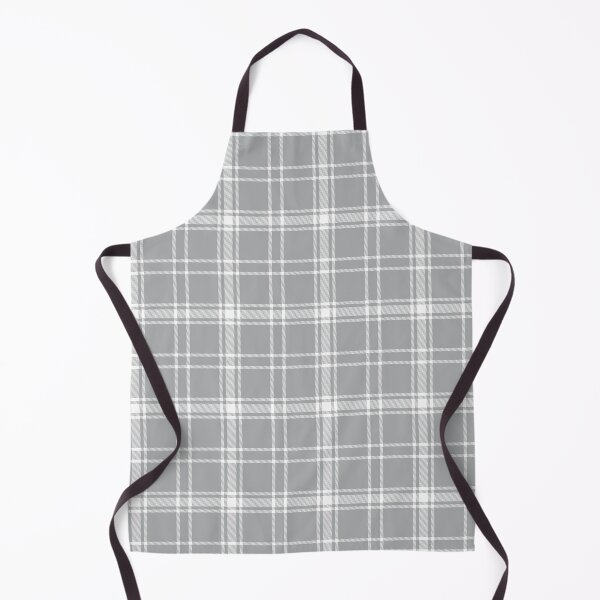 Item preview, White Plaid Tartan Textured Pattern designed and sold by Siu-Hong Mok.