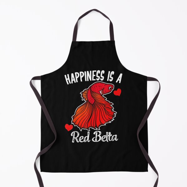 Item preview, Happiness Is Red Betta Fish Lovers Siamese Fighting Fish  designed and sold by lolahomya.