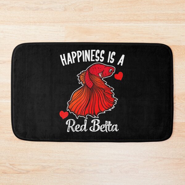 Item preview, Happiness Is Red Betta Fish Lovers Siamese Fighting Fish  designed and sold by lolahomya.