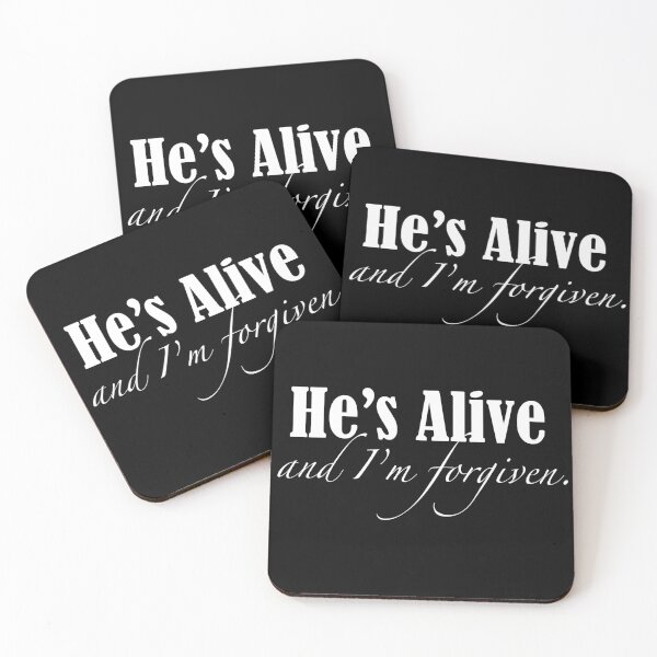 Item preview, He is Alive and I am Forgiven. Easter message / Celebration designed and sold by bryanmcclelland.