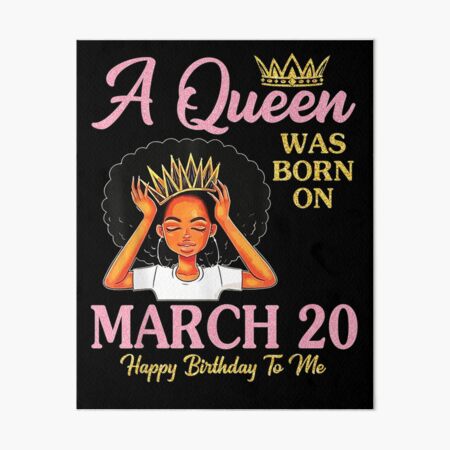 9+ Birthday 20 March