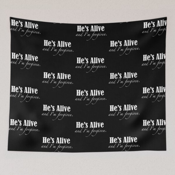 Item preview, He is Alive and I am Forgiven. Easter message / Celebration designed and sold by bryanmcclelland.