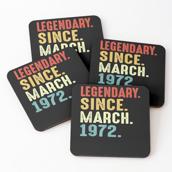 Item preview, 49 Years Old Birthday Gift Legendary Since March 1972  designed and sold by lolahomya.