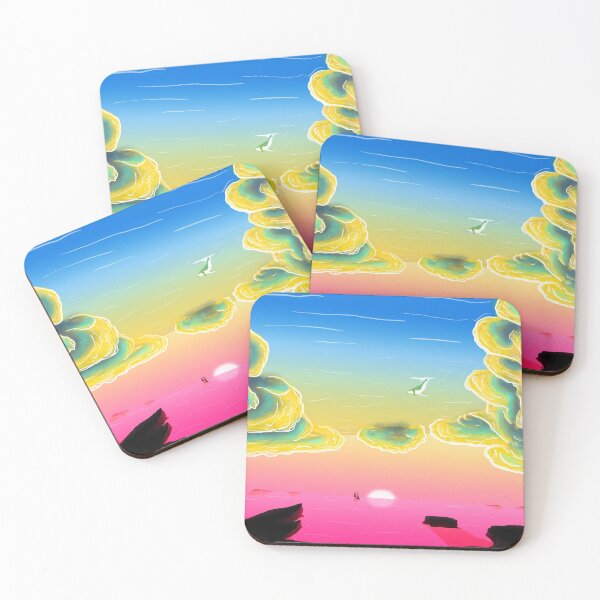Item preview, Pan Coast Sunset (Inverted) designed and sold by Albrithr.