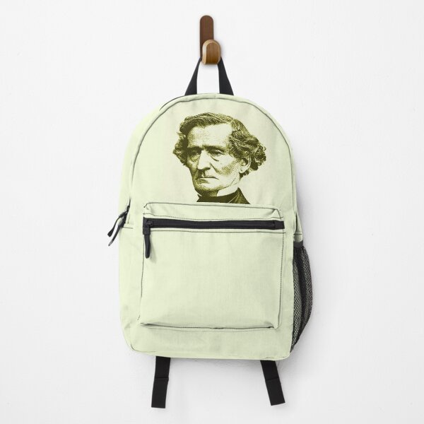 Item preview, Louis-Hector Berlioz Olive Green Portrait designed and sold by zavadadesigns.