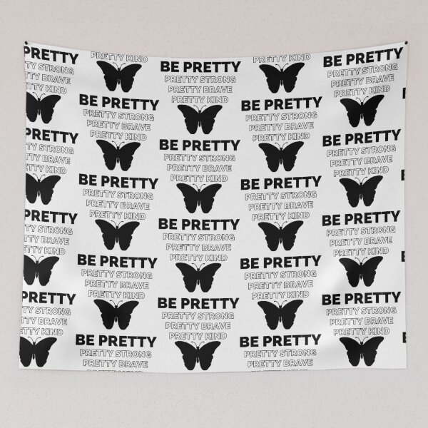 Item preview, Be Pretty Black Butterfly Design designed and sold by SweetAndSpice.