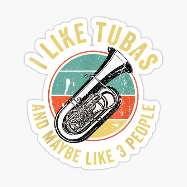 Item preview, Funny Tuba Gift For Marching Band Tuba  designed and sold by lolahomya.