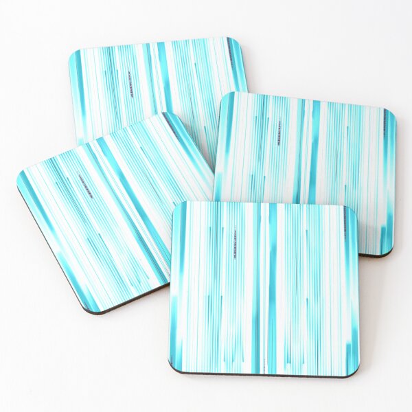Item preview, Teal bars and sound waves designed and sold by gratogratto.