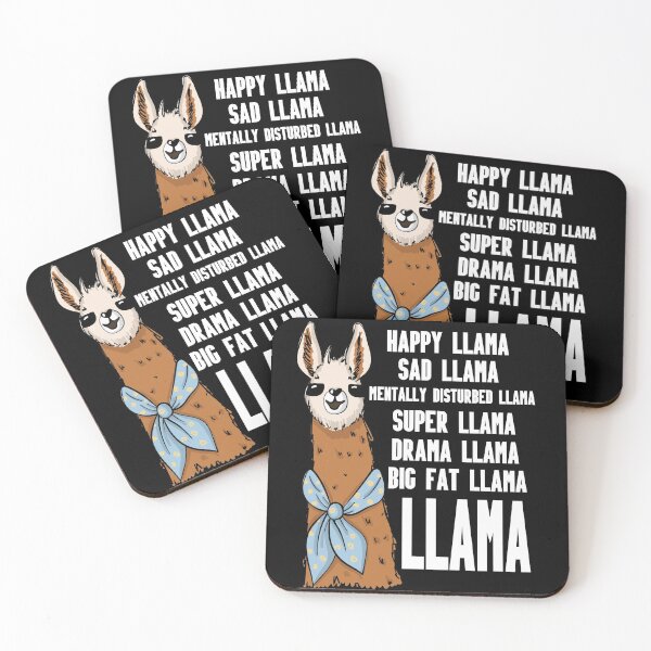 Item preview, Happy Llama Funny Quote Alpaca Lovers designed and sold by Nzgiftsandmore.