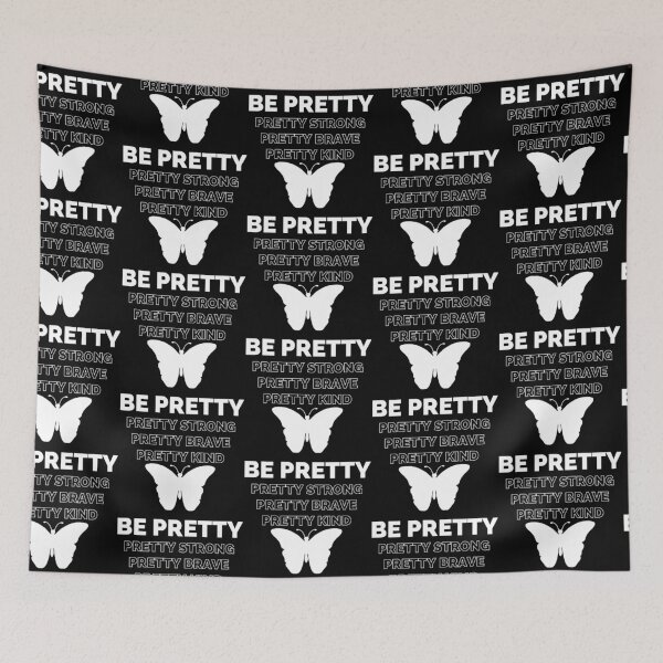 Item preview, Be Pretty White Butterfly Design designed and sold by SweetAndSpice.