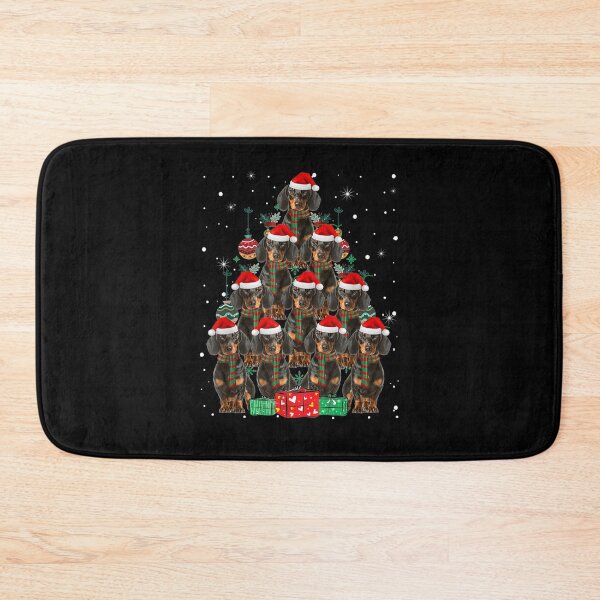 Item preview, Dachshund Dog Christmas Tree Holiday Dog Lovers Gift  designed and sold by ninapfvu.