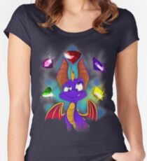 Collect treasure, got it! Women's Fitted Scoop T-Shirt