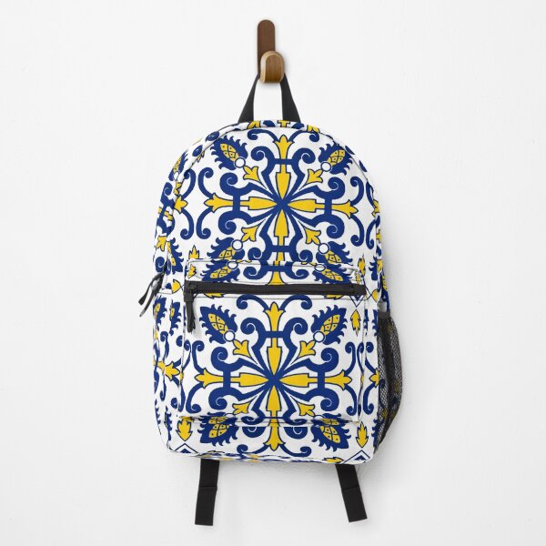 Item preview, Traditional Nikea Moroccan Moors Portuguese Tiles Azulejo Graphic Pattern designed and sold by WheresMyMojo.